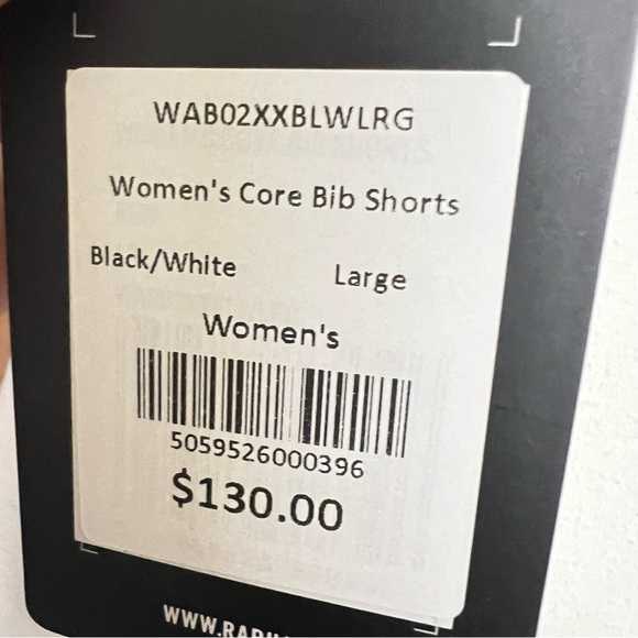 New Rapha Womens Core Bib Cycling Shorts - Picture 8 of 9